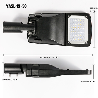 120 - 170lm/W Outdoor LED Street Lights For Main Road High Way Flyover Overpass Sidewalk