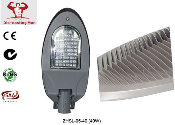 IP66 Waterproof 50w Outdoor LED Street Lights 2700-6500K High Brightness Die Cast Aluminum Housing