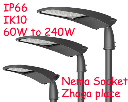 4000k 5700k IP66 300W Die Casting Aluminium Led Street Light Housing 140lm / W Ra70