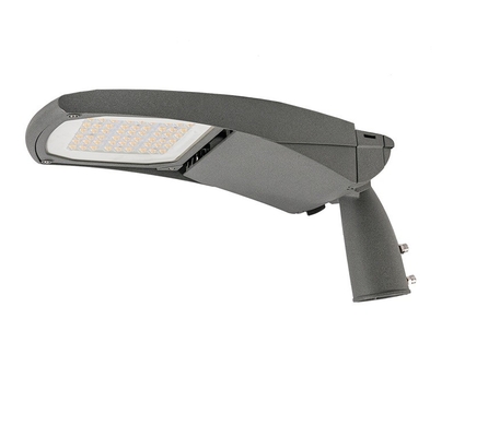 إضاءة الشوارع LED الذكية الخارجية المصنوعة من الألومنيوم 130-165 لومن خرج ضوئي 100 وات 16500 لومن