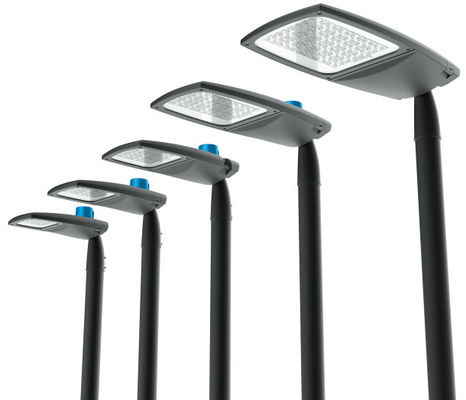 130-190lm/w كفاءة مصابيح الشارع LED في 3000K-6000K درجة حرارة اللون
