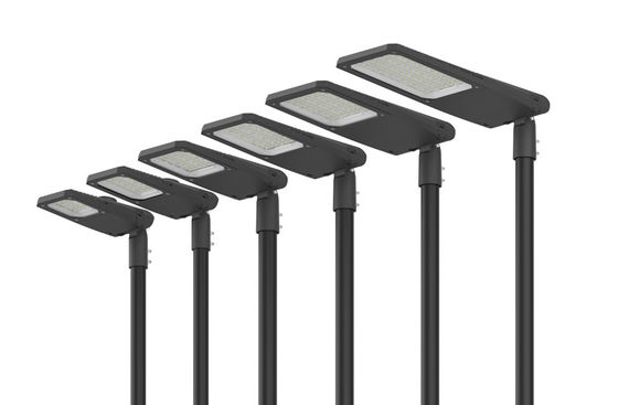 IP66 مصابيح إضاءة الطرق الغطاء الزجاجي المقاوم 110 Lm / w الكفاءة