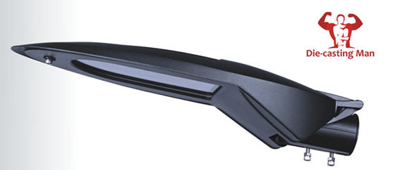 40W فارغ ضوء الشارع الإسكان مع الزجاج ، وختم ومسامير عالية الكفاءة أفضل سمك أكبر مساحة أكبر